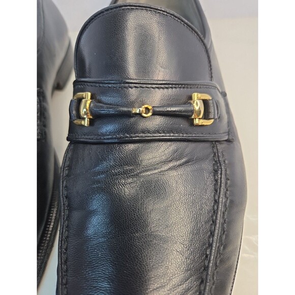 Church\'s Capri Mens Black Leather Horsebit Loafers 9.5 F Handmade in Italy EUC main image 9